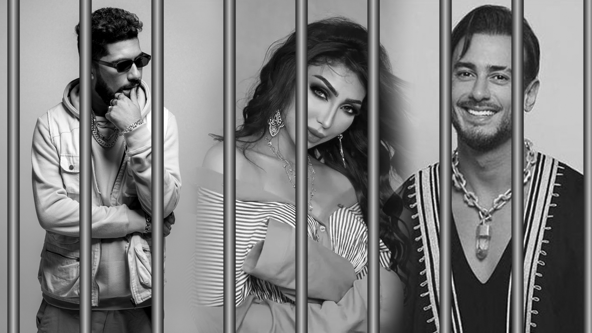 ElGrandeToto, Dounia Batma et Saad Lamjarred.