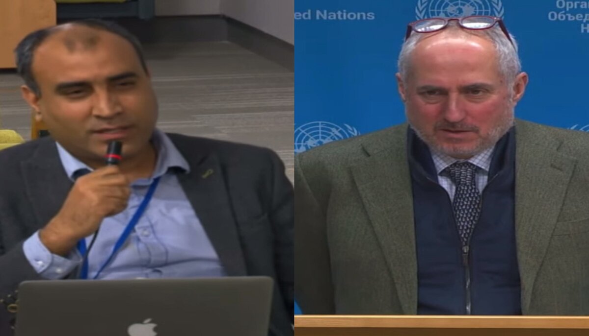 echange map onu de mistura staffan onu porte parole