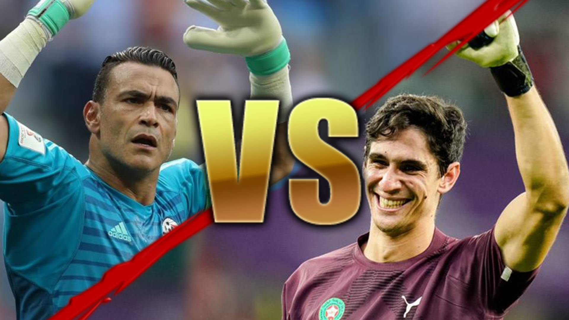 Yassine Bounou et Essam El Hadary.