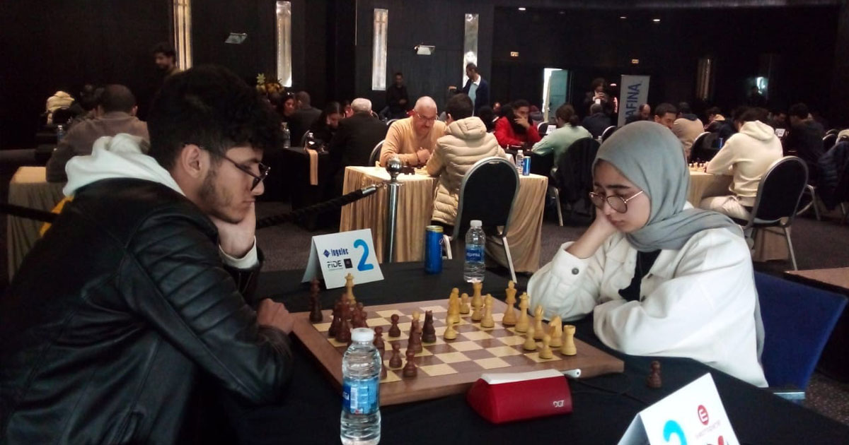 25e Open d'échecs de Casablanca : la marocaine Roa Laamim et le français Jean Pierre Le Roux sacrés champions