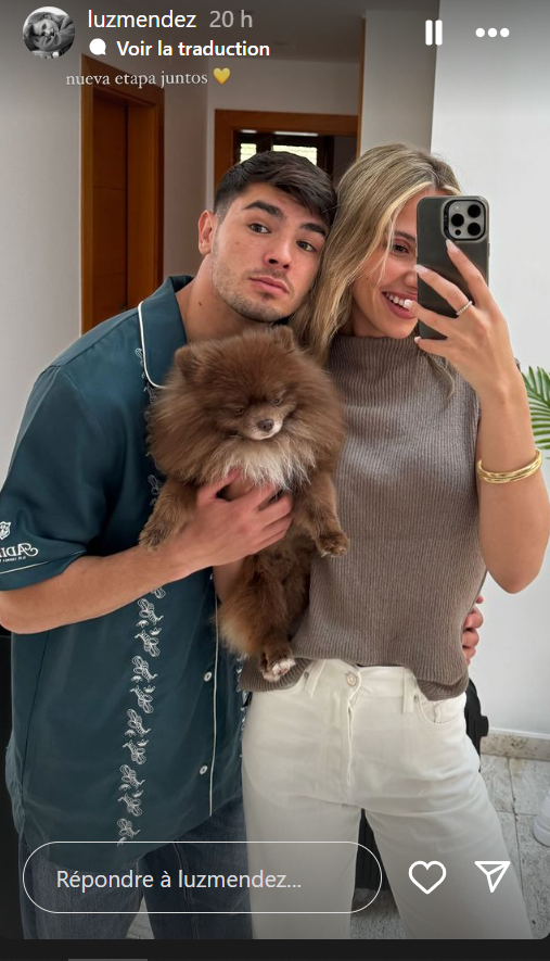 brahim diaz et sa compagne