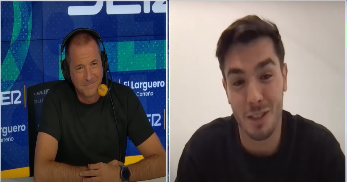 Capture d'écran de la dernière interview de Brahim Diaz.