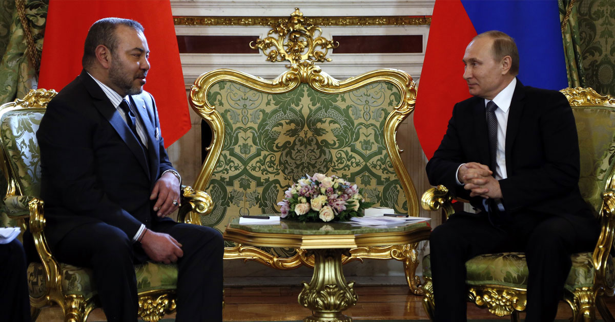Attentat de Moscou: le Roi Mohammed VI présente ses condoléances au président Vladimir Poutine