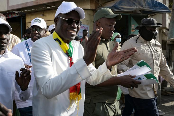 senegal campagne presidentielle