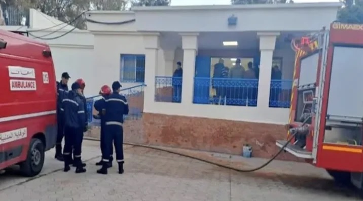 tanger incendie hopital psychiatrique morts