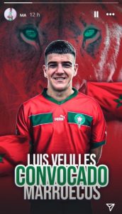 La story Instagram de Luis Velilles Maghouza.