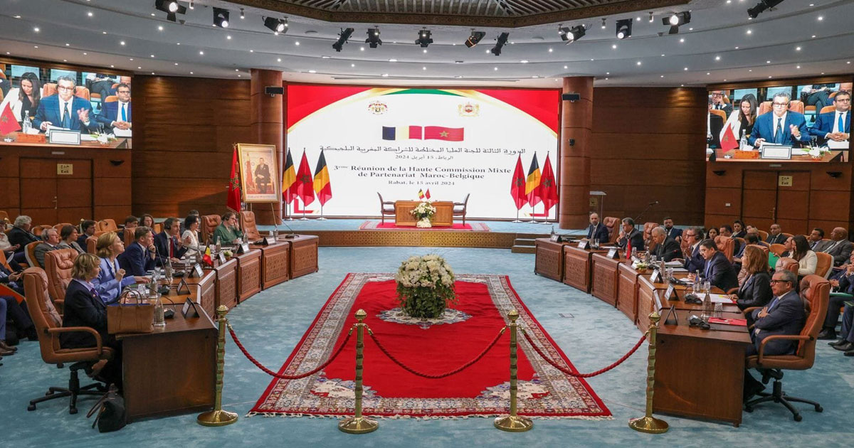 3e commission mixte maroc belgique voici les principaux points de la déclaration conjointe