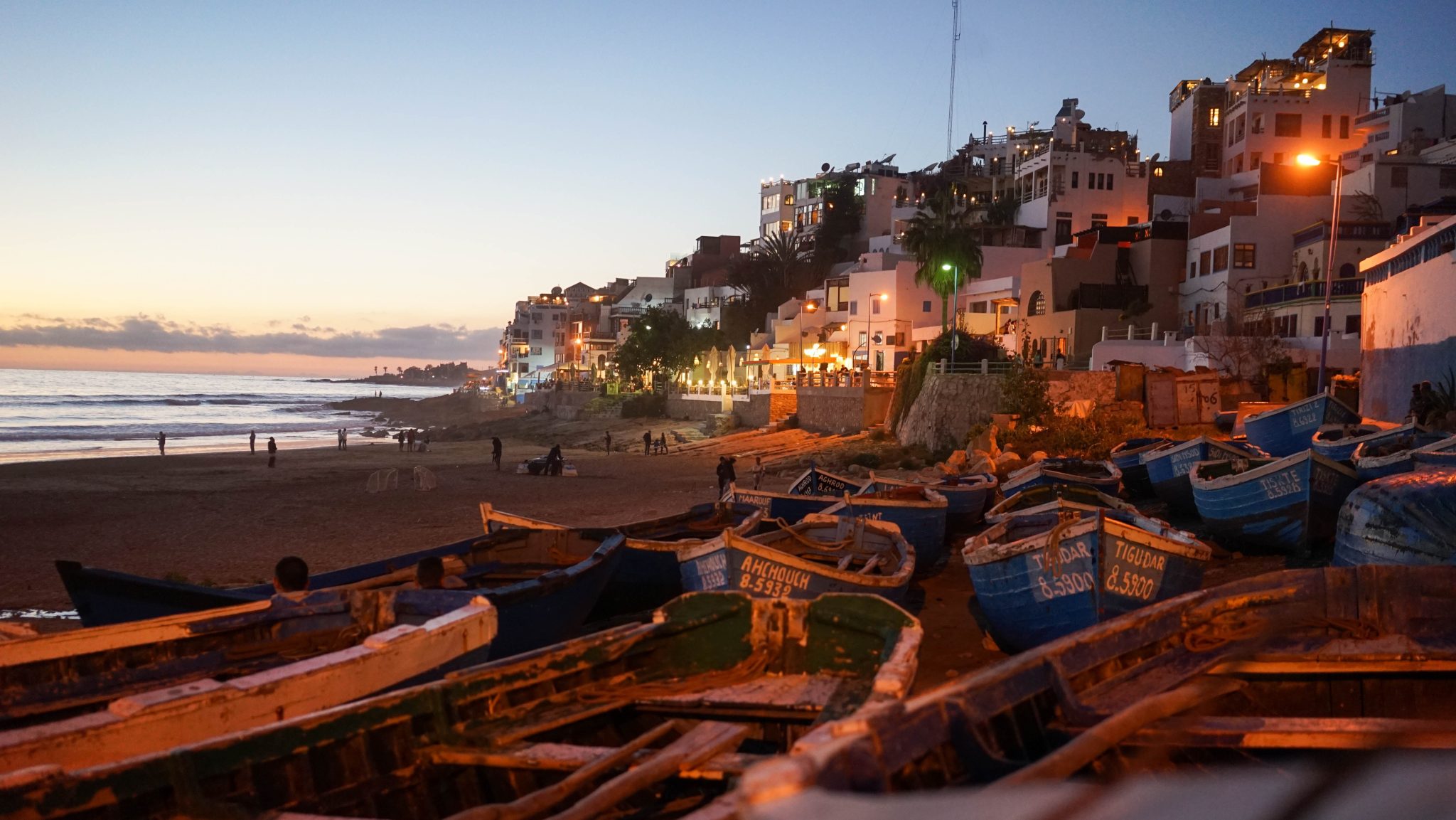 Taghazout, une destinations phares des touristes étrangers.