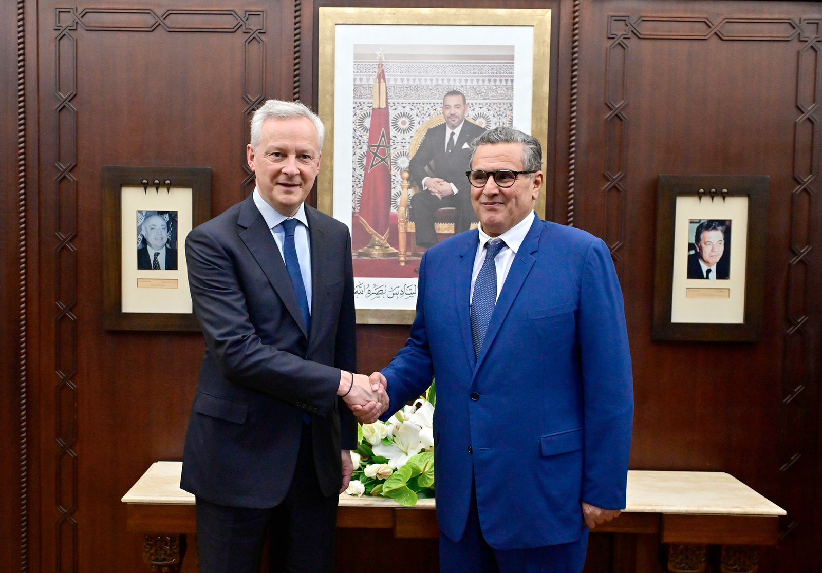akhannouch reçoit avec bruno le maire (3)