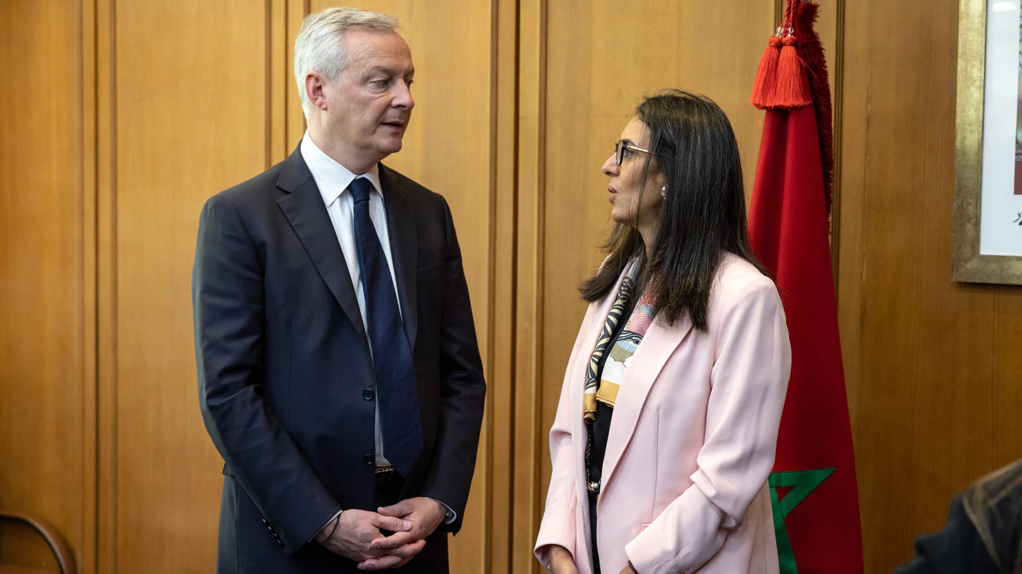 bruno le maire nadia fettah