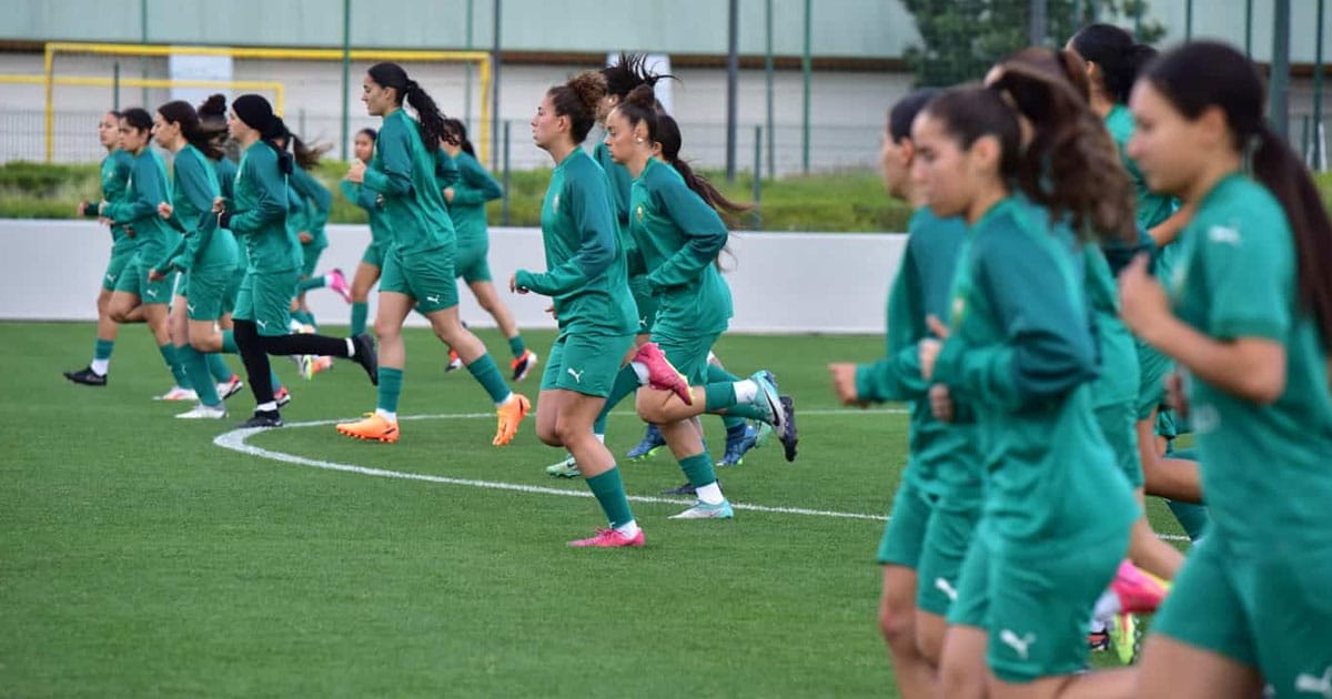 Foot féminin: La sélection marocaine U20 en stage au Complexe Mohammed VI de football