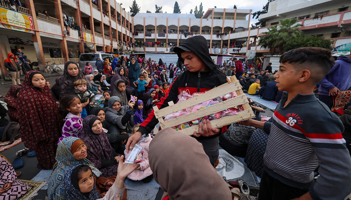 palestinian israel conflict gaza eid festival