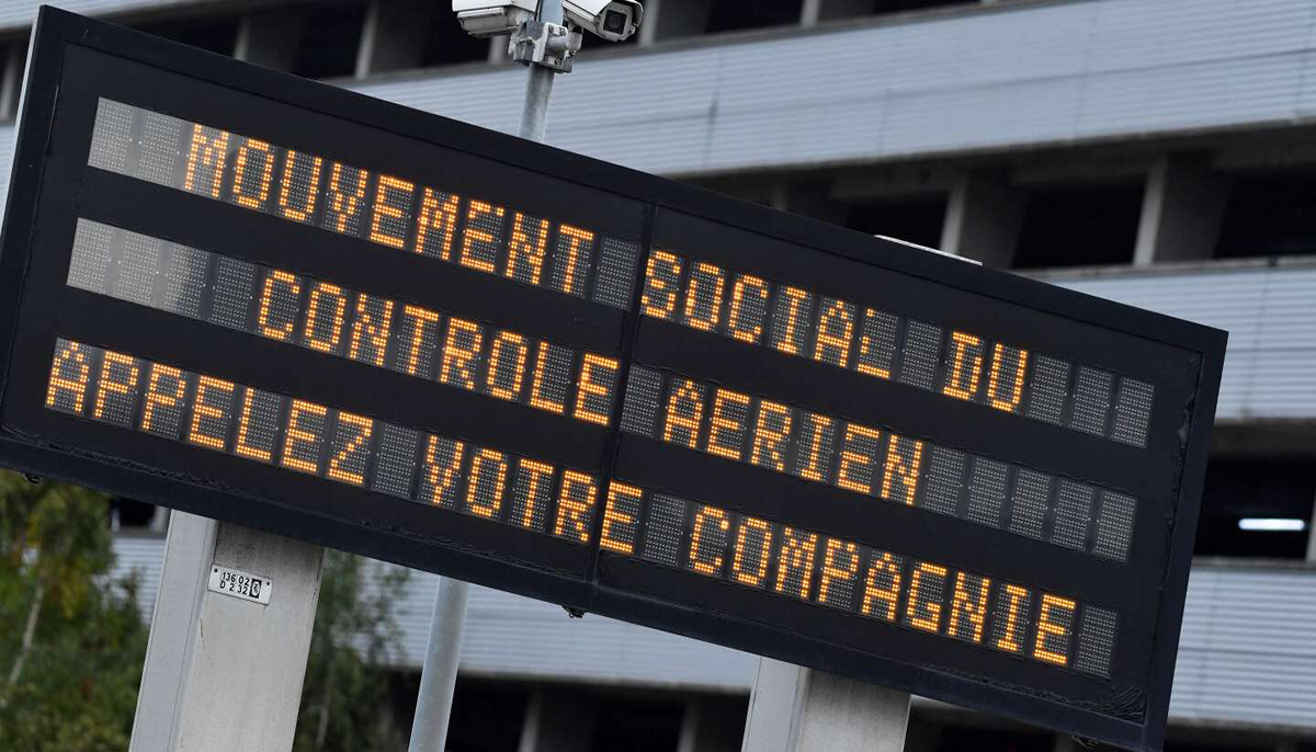 files france transport aviation labour strike