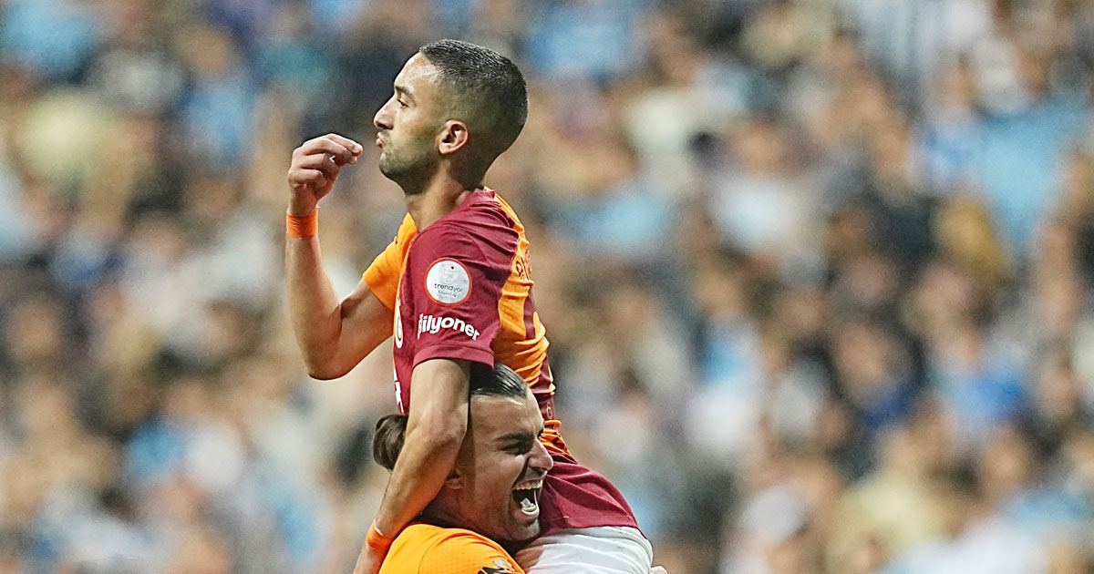 Hakim Ziyech retrouve le chemin des filets en Super Lig