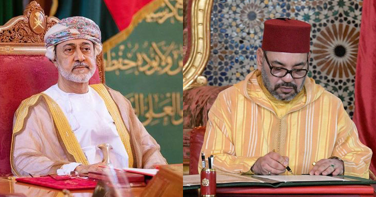 Message de condoléances et de compassion de SM le Roi au Sultan d’Oman suite aux inondations survenues dans son pays