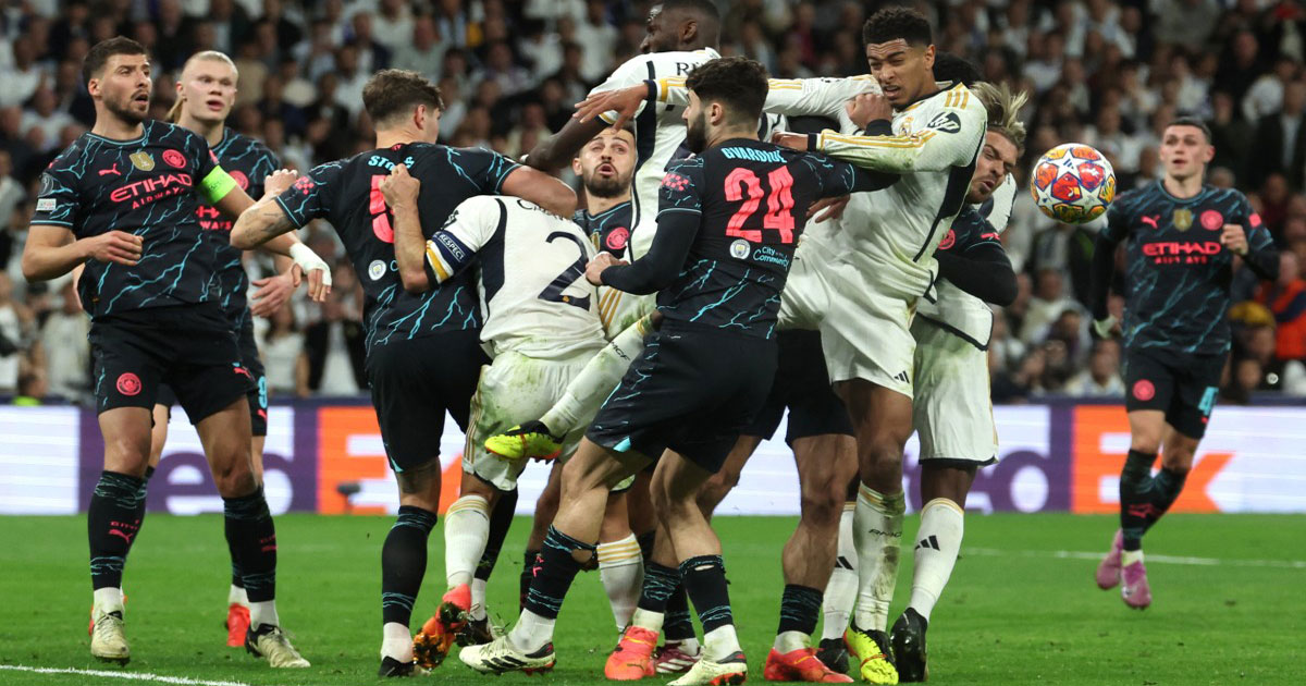 Vidéos. C1: le Real Madrid et Manchester City se neutralisent 3-3 en quart de finale aller