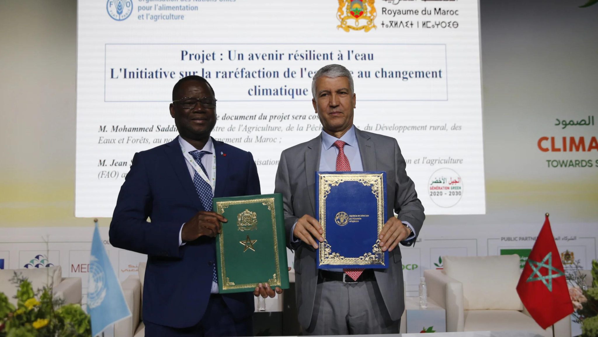 maroc fao mohammed sadiki jean senahoun