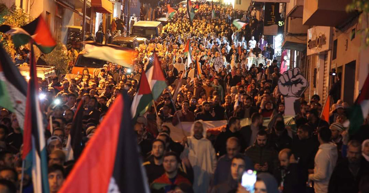 Maroc: nouvelles grandes manifestations contre la normalisation et le génocide à Gaza (vidéos)