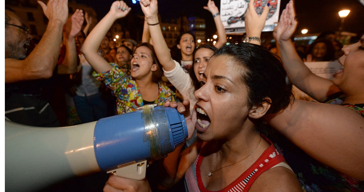 morocco women rights arrest