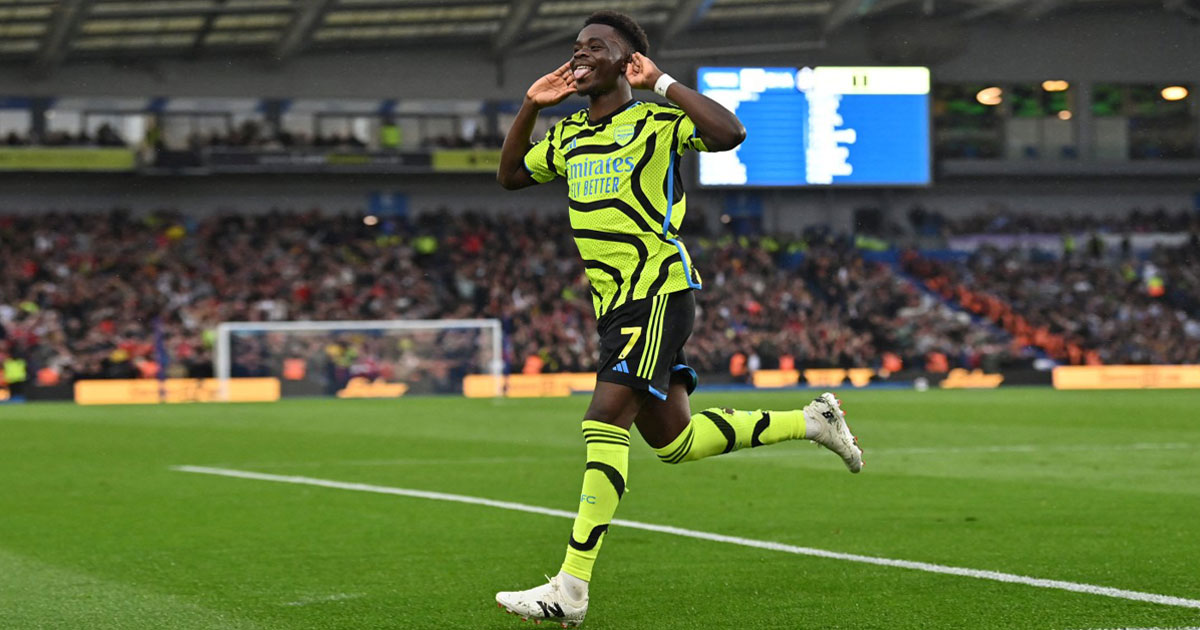 Angleterre: Arsenal bat Brighton 3-0 et met Liverpool sous pression