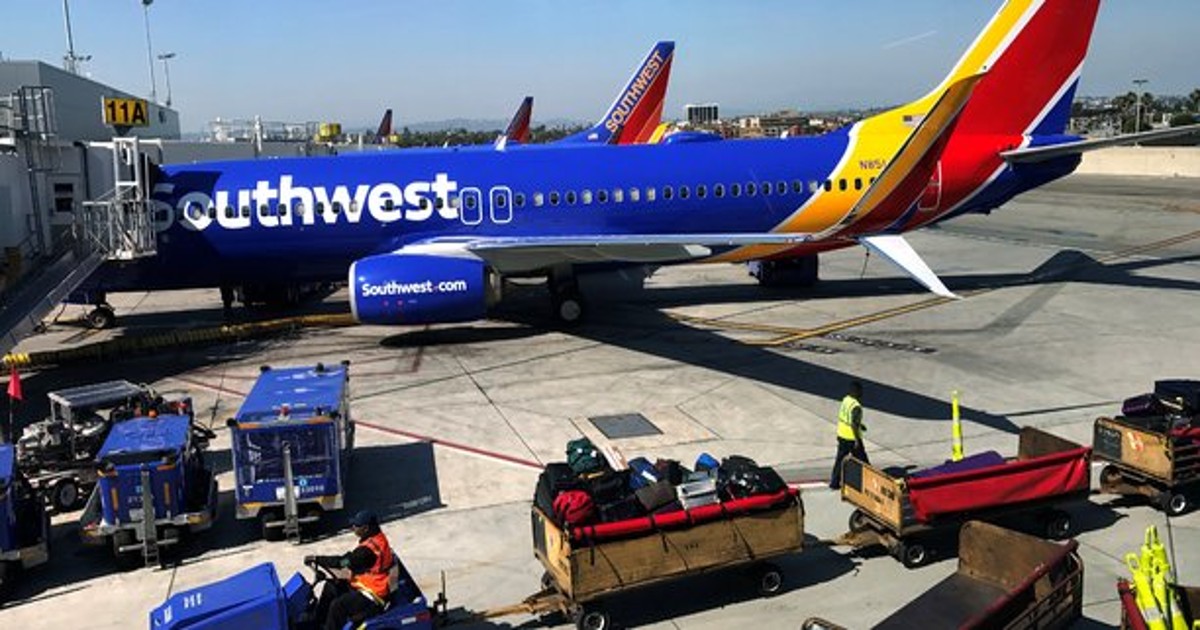 Un Boeing 737-800 de la compagnie américaine Southwest Airline