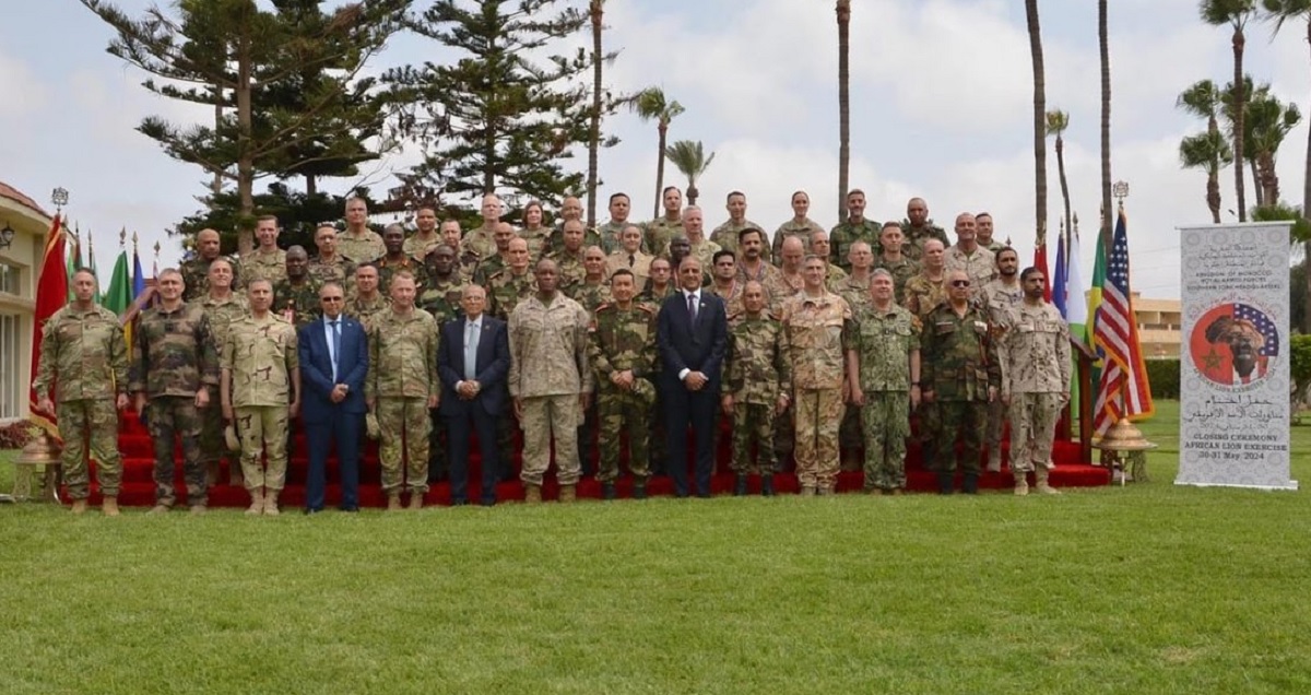 african lion 2024 wissams royaux militaires americains
