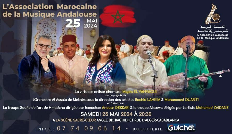 Hommage au patrimoine musical marocain.