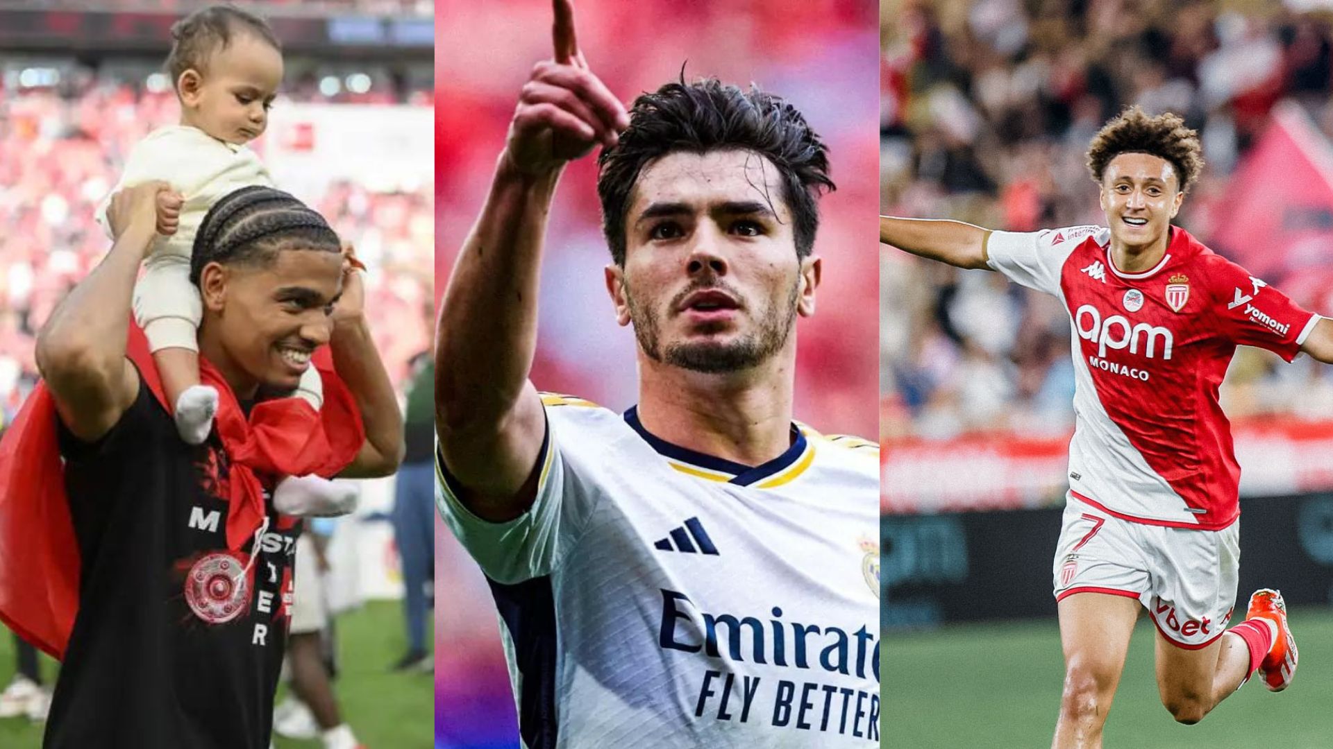 amine adli, brahim diaz, eliesse ben seghir