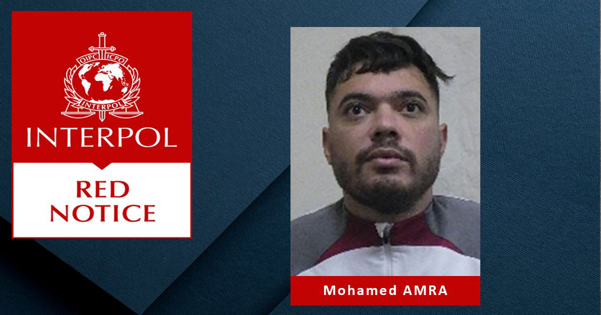 France. Attaque d'un fourgon pénitentiaire: Interpol émet une notice rouge pour le fugitif Mohamed Amra