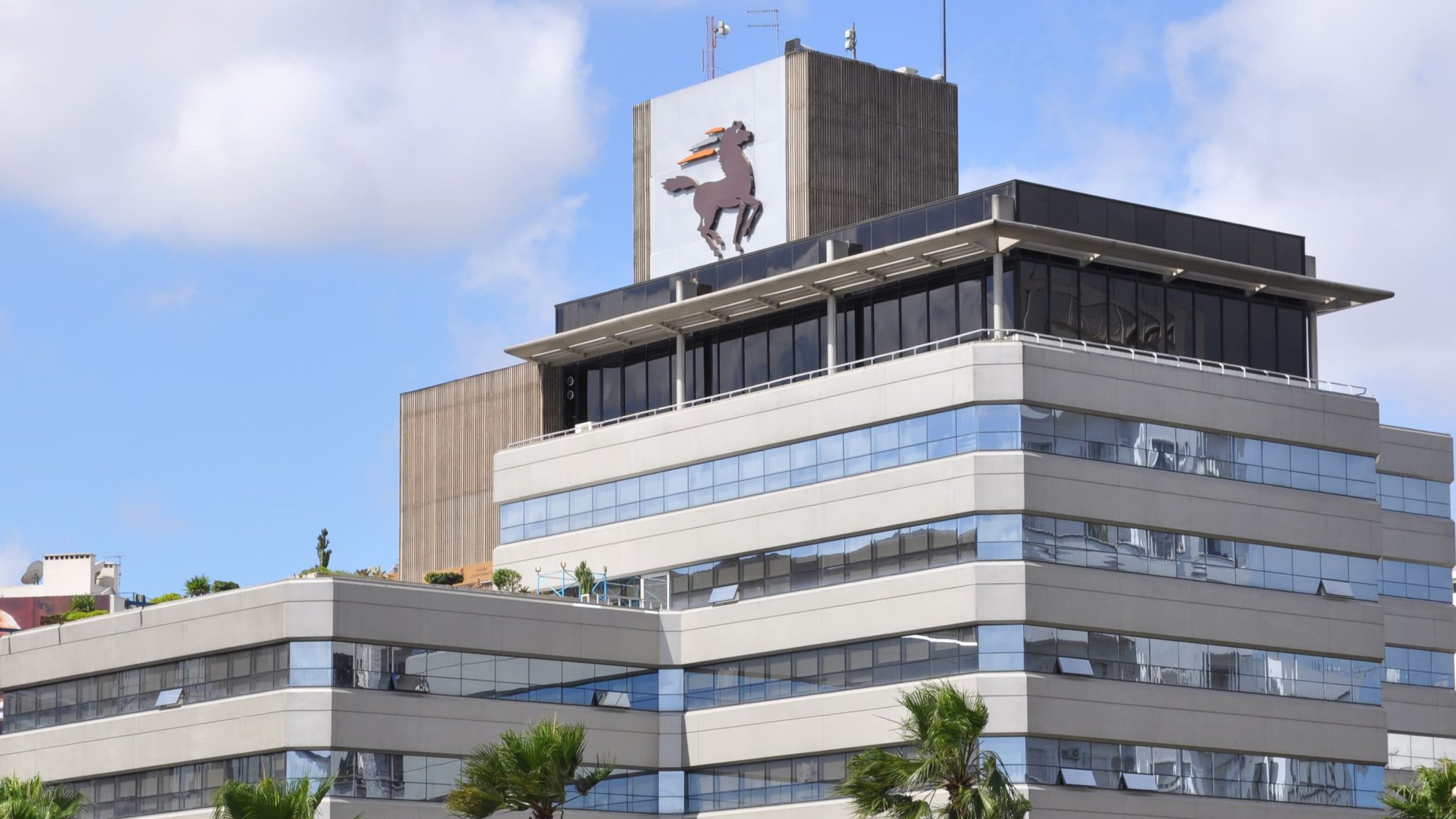 Le siège du groupe BCP, à Casablanca.
