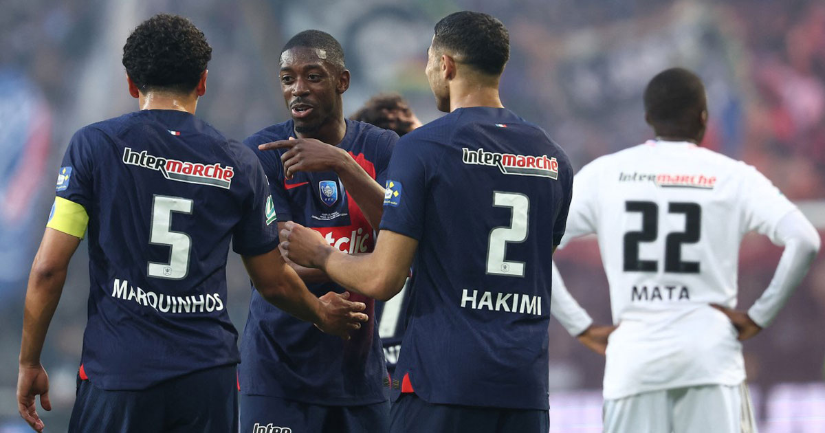 Coupe de France: le PSG d'Achraf Hakimi remporte son 15e titre contre Lyon
