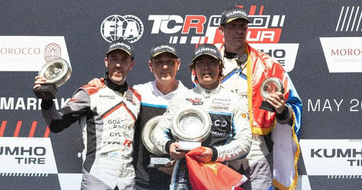 "FIA WTCR Race of Morocco" : Le pilote chinois Ma Qing Hua remporte la deuxième course