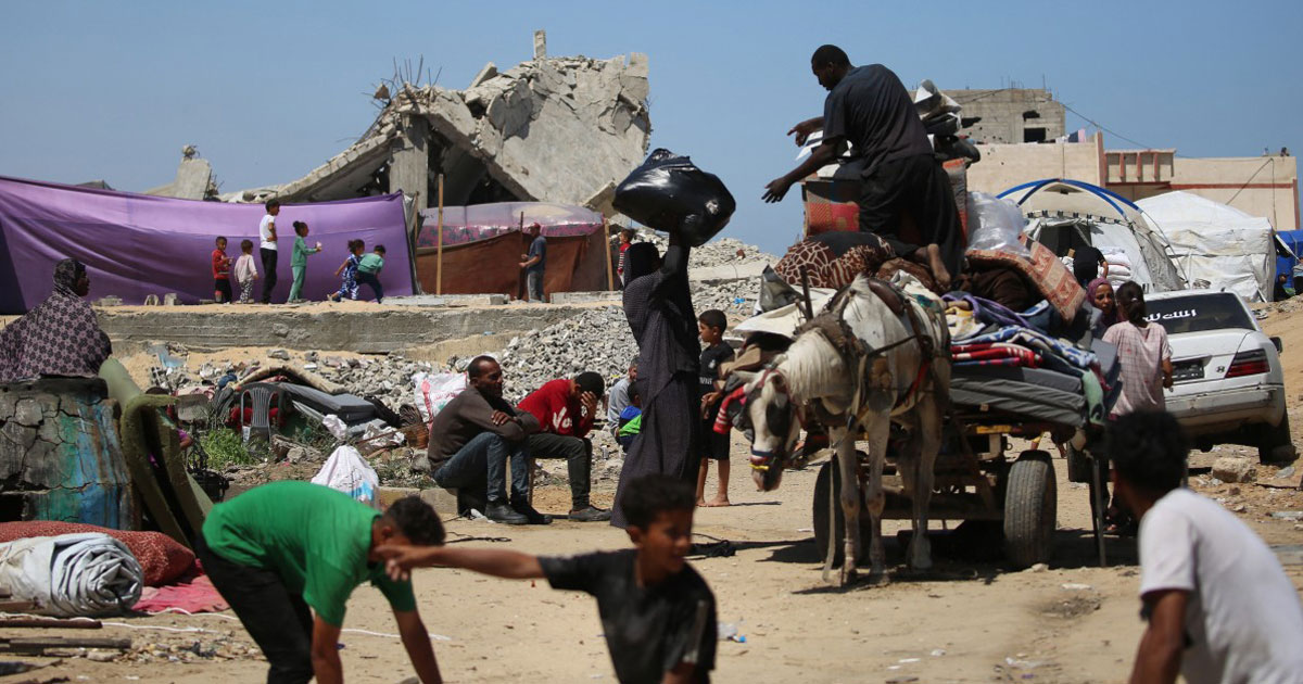 Gaza: 80.000 personnes ont fui Rafah depuis qu'Israël a intensifié ses opérations le 6 mai, selon l'ONU