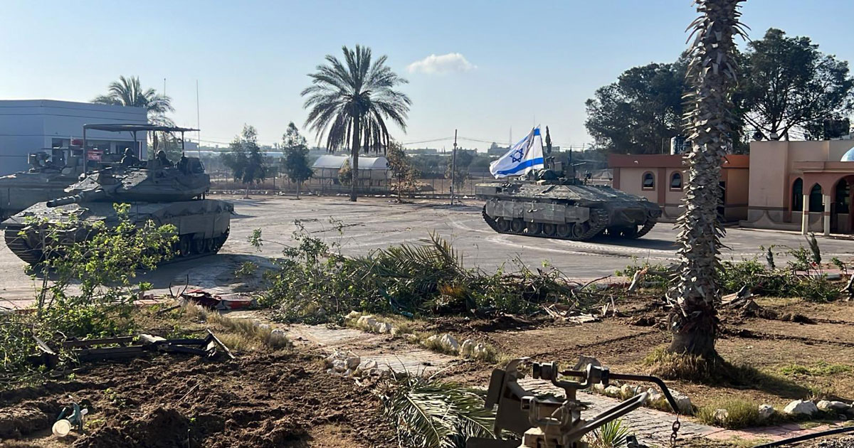 Vidéos. Israël prend le contrôle du côté gazaoui du point de passage de Rafah avec l'Egypte