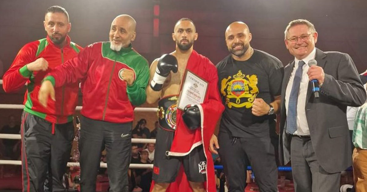 Kick-Boxing: Mohammed Benabbes sacré champion du monde en battant Rémy Lefebvre par KO