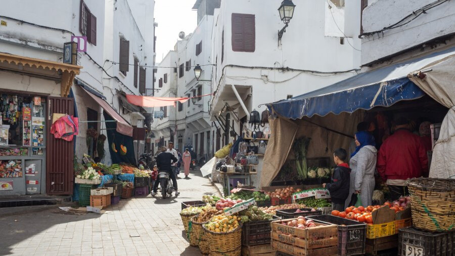 L'ancienne médina de Casablanca.