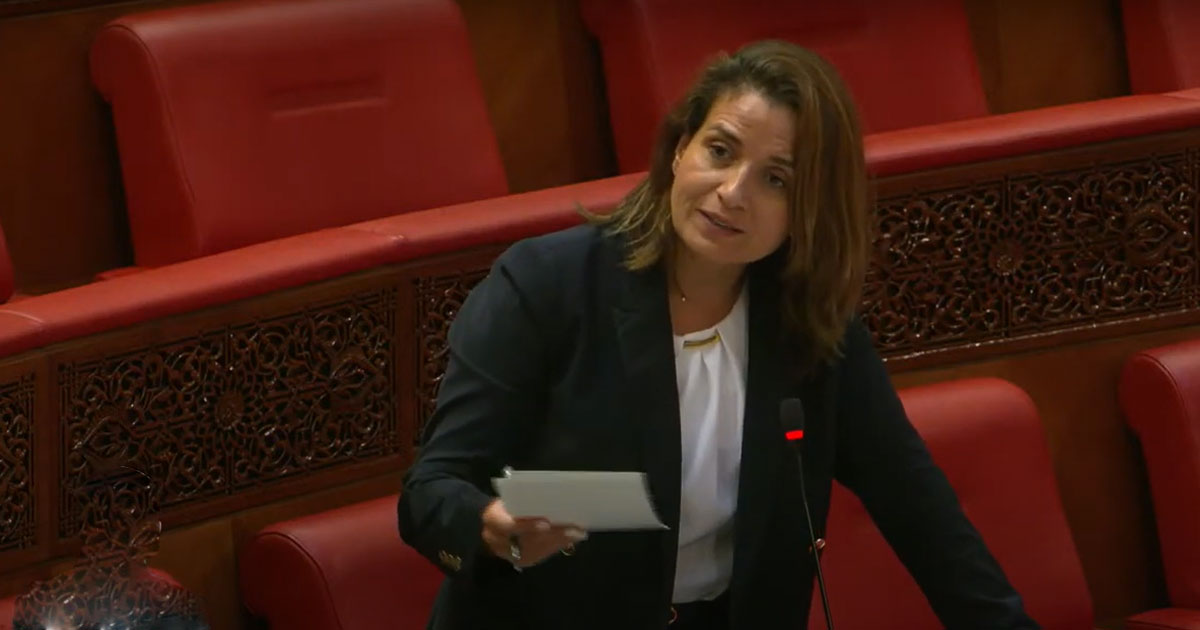 leila benali gazocud nigeria maroc chambre des conseillers
