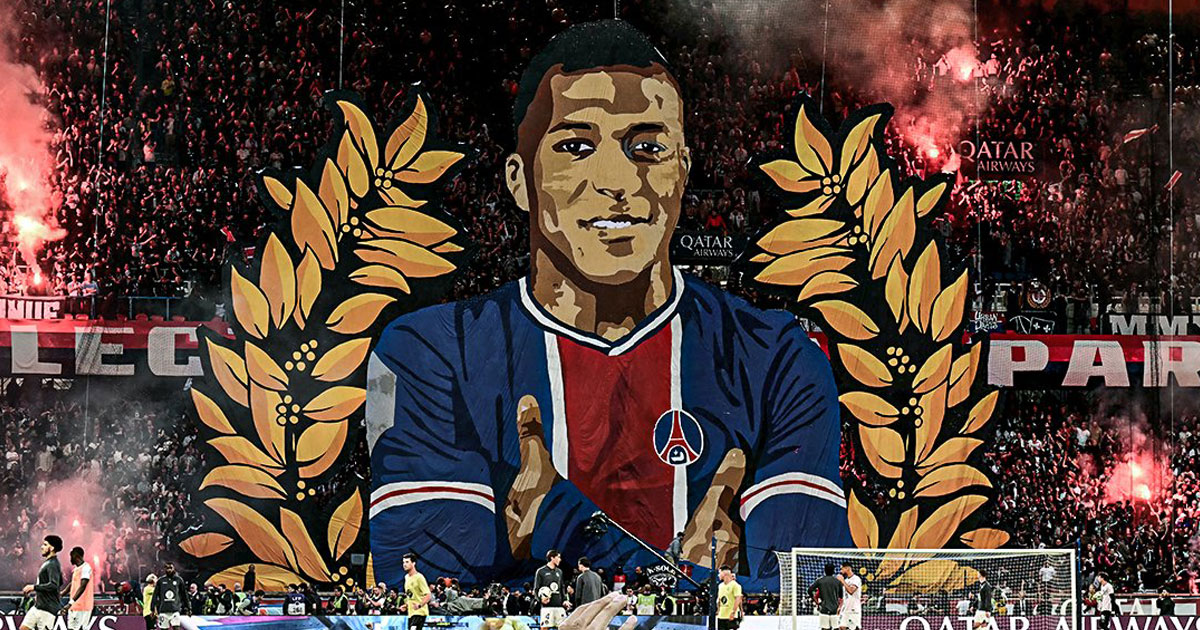 PSG: Mbappé célébré par les Ultras du Parc des Princes