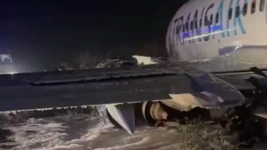 capture sortie de piste aéroport dakar