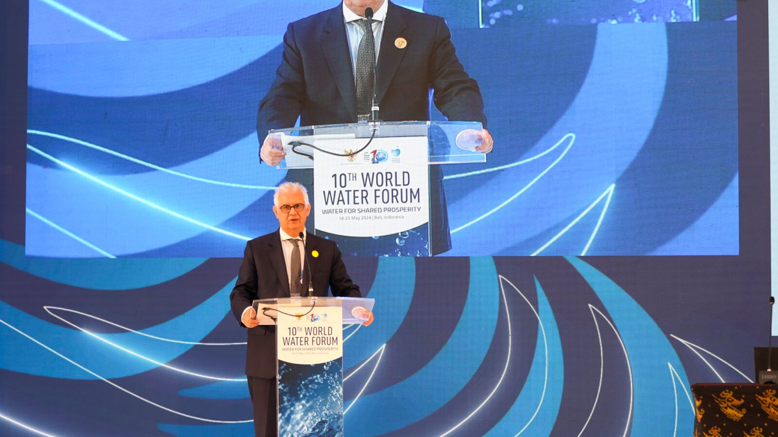 nizar baraka forum mondiale de l eau bali (2)