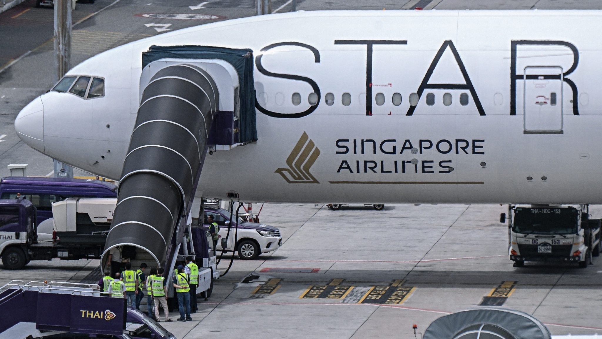 turbulences vol singapour londres