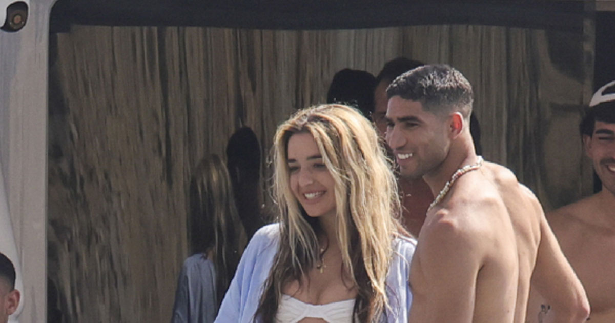 Des photos d’Achraf Hakimi et la chanteuse Lola Indigo font polémique