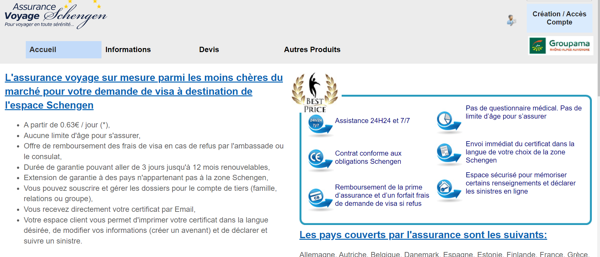 assurance en ligne sur mesure