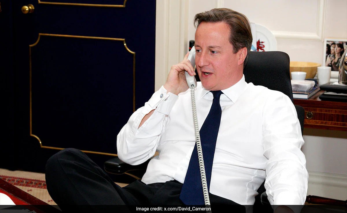 david cameron telephone