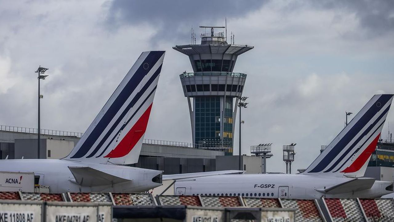 Aéroport- France.