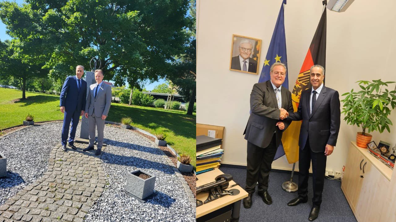 Abdellatif Hammouchi lors de sa visite de travail en Allemagne.