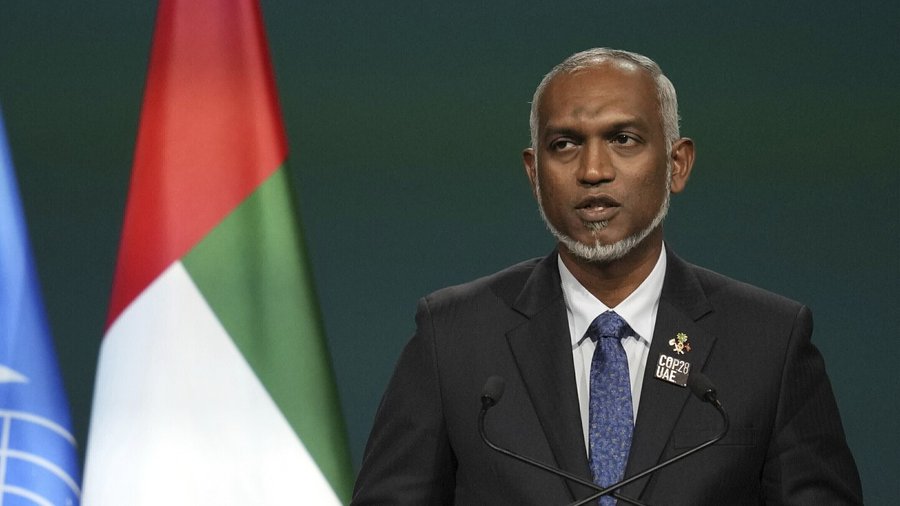 Le chef de l'Etat des Maldives, Mohamed Muizzu ©DR