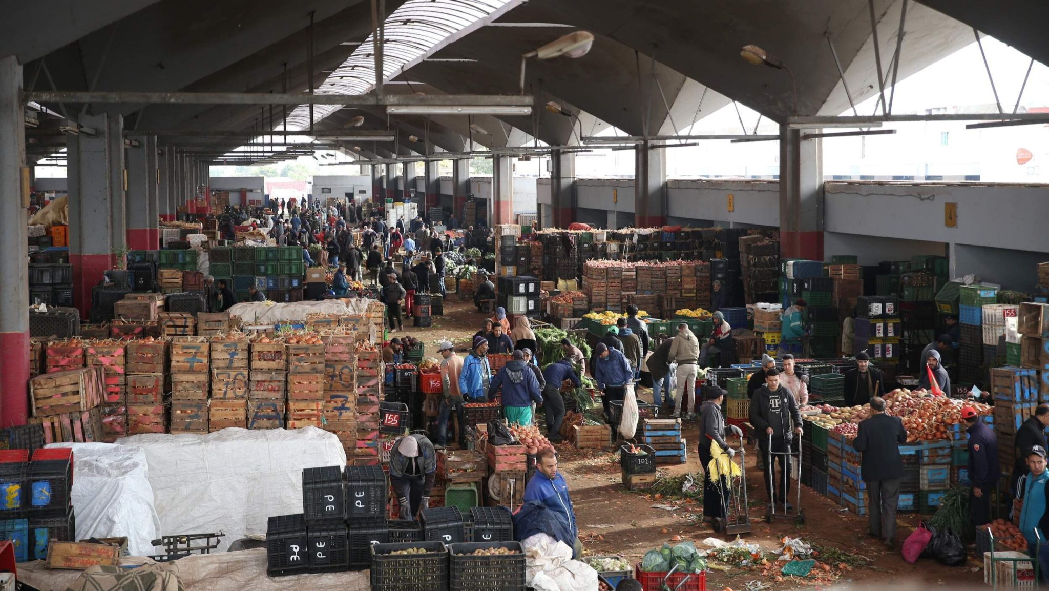 marché de gros à casablanca.