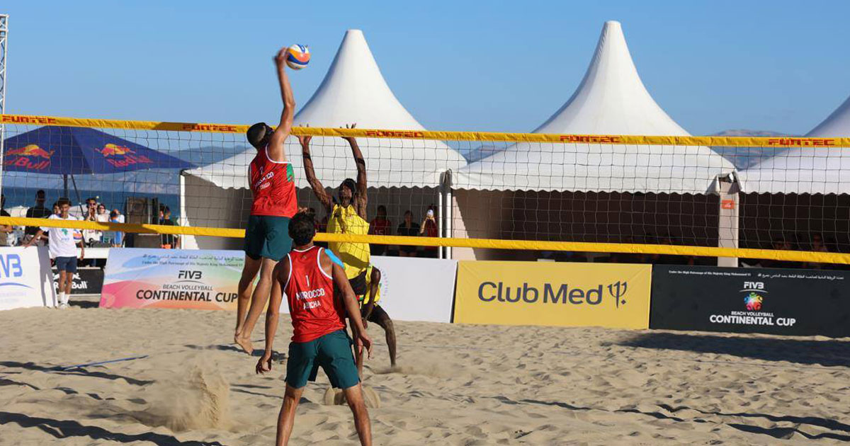 Martil: Coup d’envoi du championnat d'Afrique de beach-volley