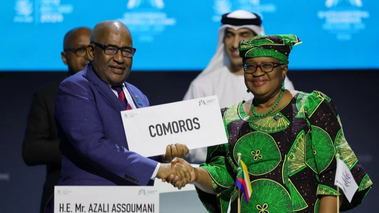 Azali Assoumani président des Comores.